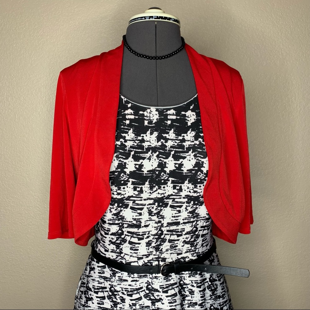 NWT party dress Women’s DB dress barn A line dress size 6 houndstooth